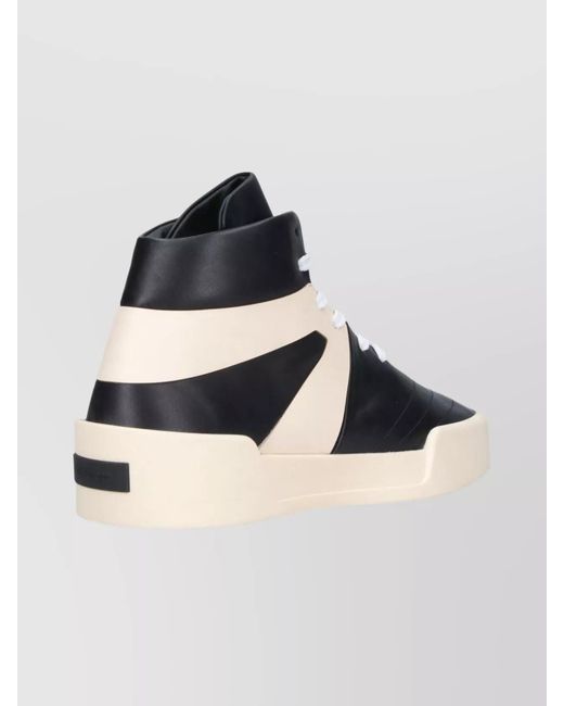 Fear Of God Blue Calf Leather High-Top Basketball Sneakers for men