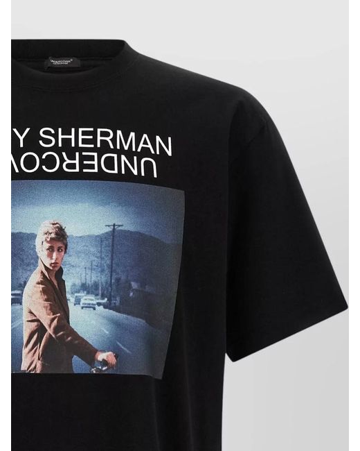 Undercover Black Printed T-Shirt for men