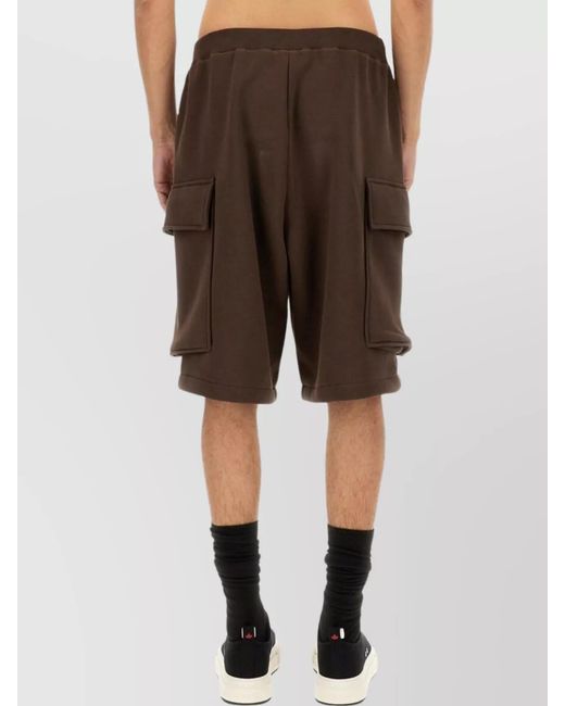 DSquared² Brown Balloon Cargo Shorts for men
