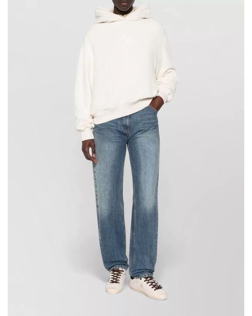 Dolce & Gabbana White Crewneck Loungewear Top