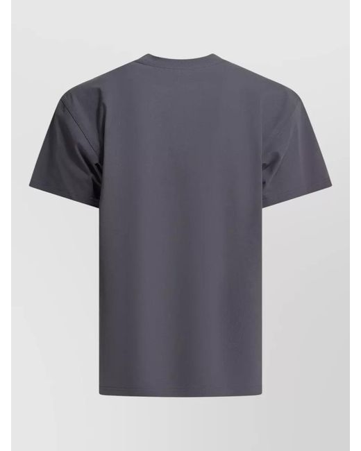 Carhartt Blue American Script Crew Neck Short Sleeve T Shirt for men