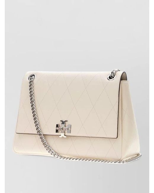 Tory Burch Natural Leather Cross-Body Bag