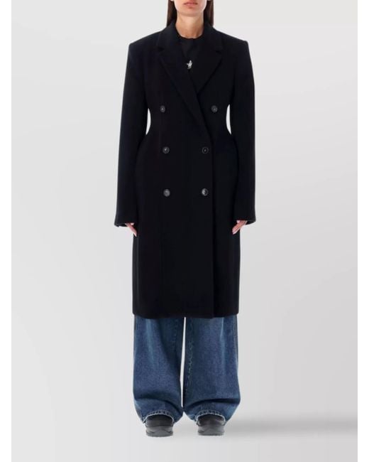 Stella McCartney Blue Wool Fitted Jacket