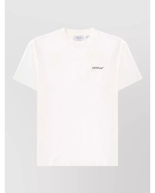 Off-White c/o Virgil Abloh White Logo Cotton T-Shirt