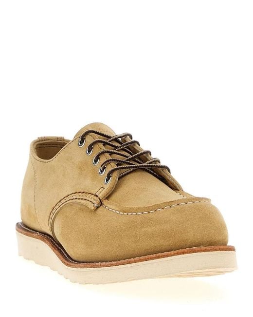 Red Wing Natural Leather Lace-Up Shoes for men