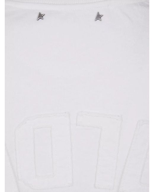 Golden Goose Deluxe Brand White Relaxed-Fit Cotton Jersey T-Shirt