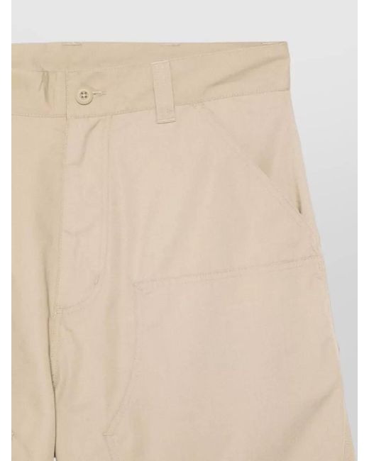Carhartt Natural Shorts Front And Back Pockets Belt Loops for men
