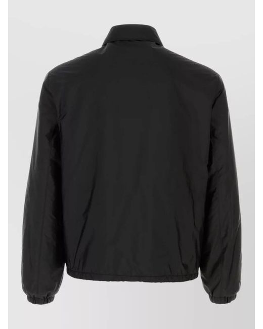 Prada Black Recycled Polyamide Padded Jacket for men
