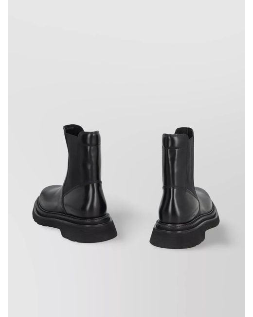 DSquared² White Leather Chelsea Boots for men