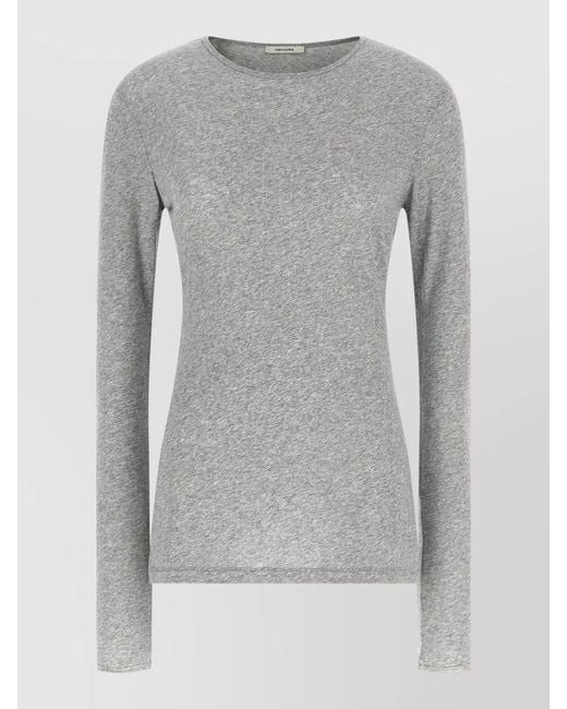 Entire studios Gray Cotton Slim-Fit Long-Sleeve Jersey T-Shirt