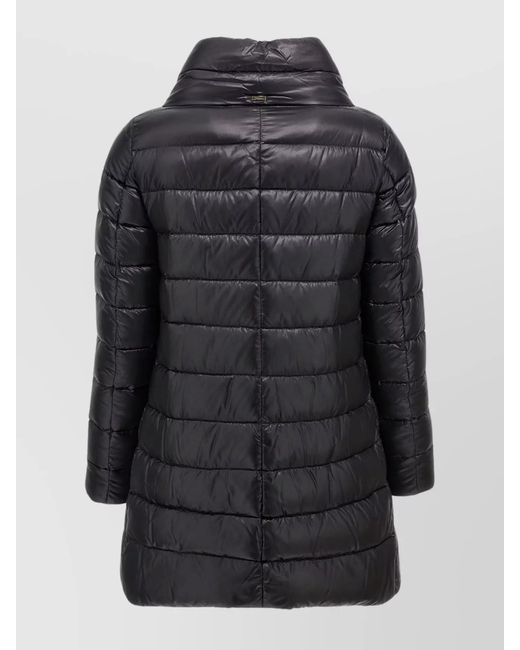 Herno Black "Amelia" Quilted Down Jacket