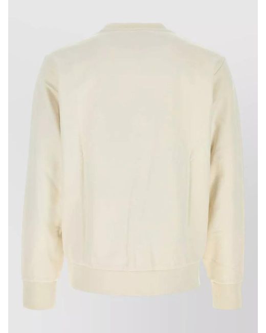 Boss Natural Cotton Sweatshirt Crew Neck Long Sleeves for men