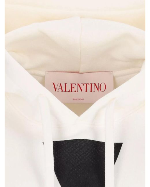Valentino Natural Cotton Hoodie