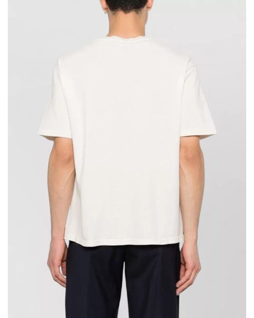 Roberto Collina Natural Cotton Regular-Fit T-Shirt for men