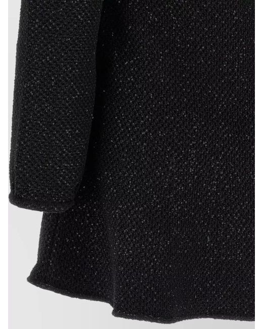 Self-Portrait Black Sequinned Cutout Mini Dress