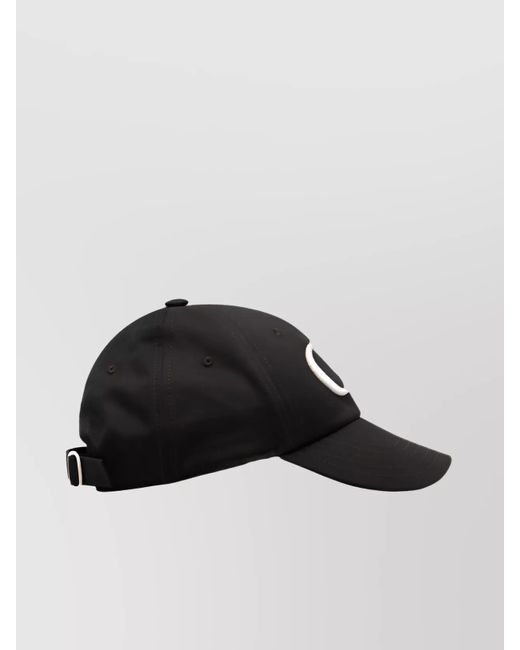 Off-White c/o Virgil Abloh Black Cotton Embroidered Baseball Cap