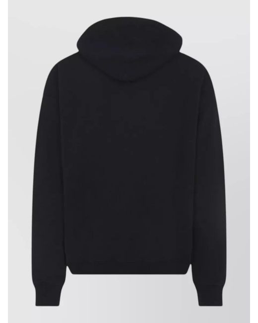 Off-White c/o Virgil Abloh Black Small Arrows Skate Hoodie Cotton Fleece for men