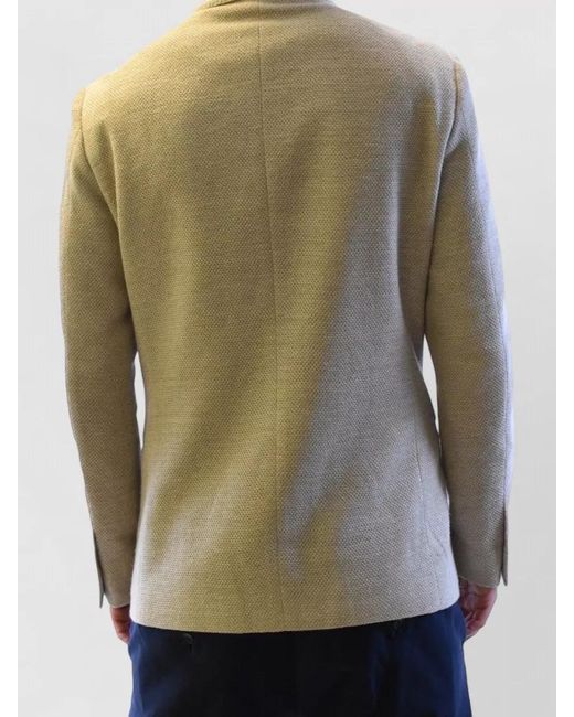 Fay Green Linen Blazer for men
