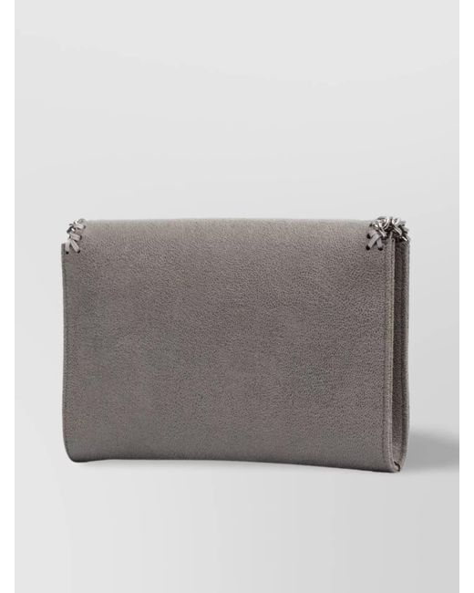 Stella McCartney Gray Falabella Mini Shoulder Bag