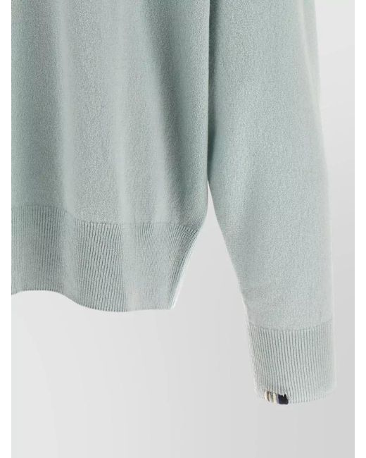 Extreme Cashmere Gray April Number 476 Knitwear Crewneck Long Sleeves for men