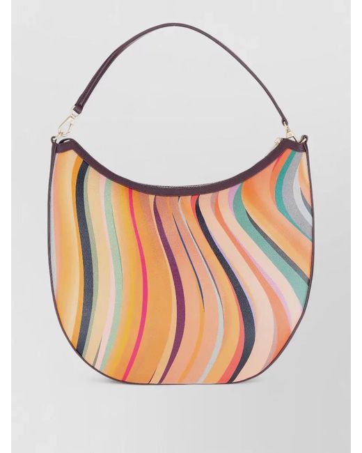 Paul Smith White Leather Shoulder Bag