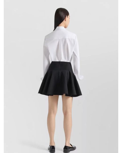 Givenchy White Cotton Long-Sleeve Shirt