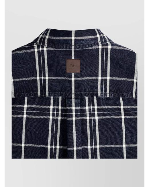Dior Blue Denim Shirt Jacket for men