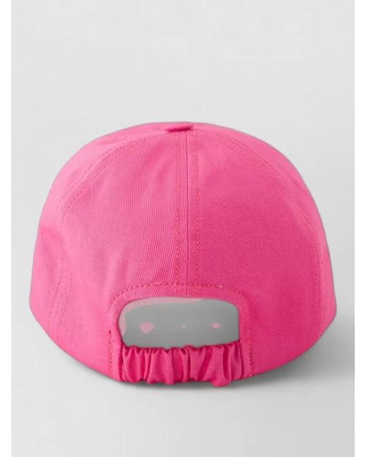 Patou Pink Cotton Cap