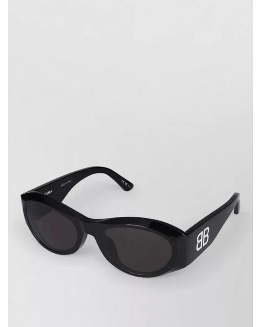 Balenciaga Black Sunglasses Model Bb0396Sk Cat Eye