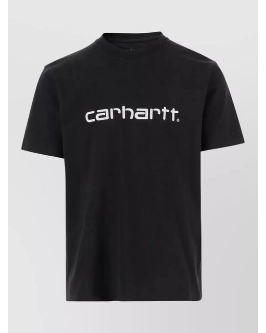 Carhartt Black Short-Sleeve Cotton T-Shirt for men