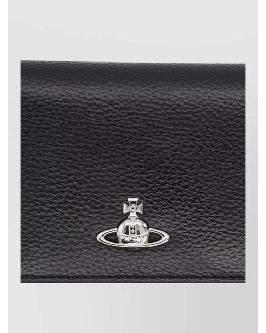 Vivienne Westwood Black Billfold Purse
