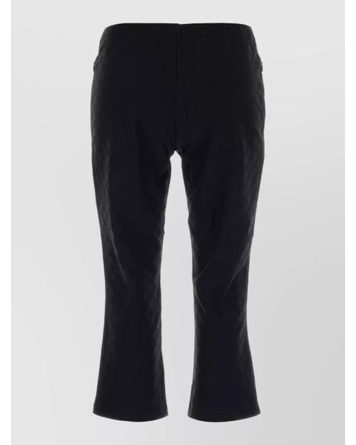 Gucci Blue Cropped Jersey Capri Trousers