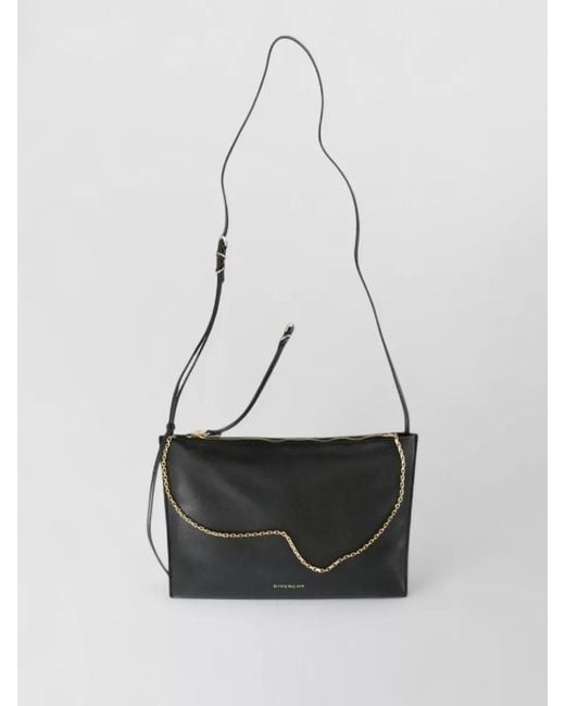 Givenchy White Voyou Leather Mini Crossbody Bag