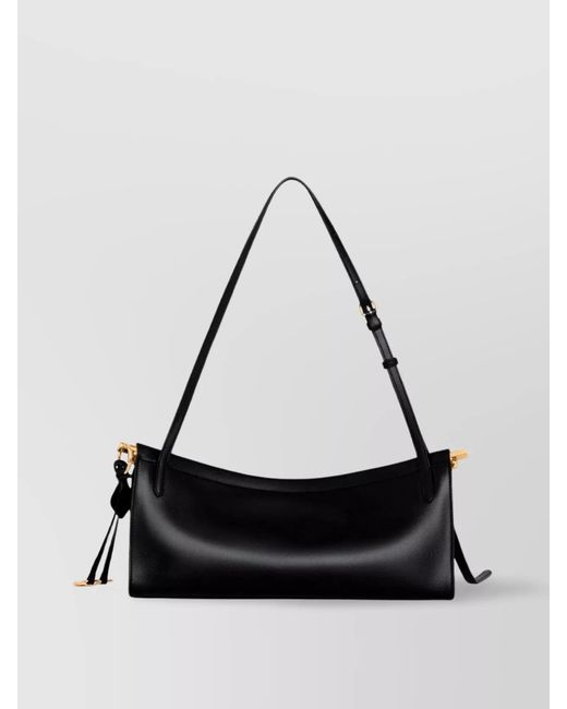 Alaïa White Click Leather Medium Bag