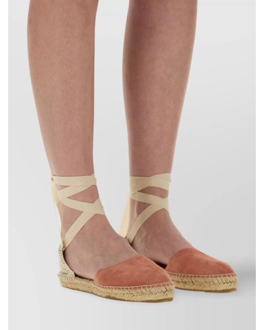 Manebí Natural Flat Espadrilles