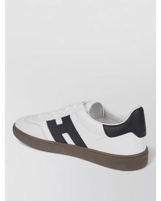 Hogan Metallic Cool Sneakers Lace Up H Detail for men