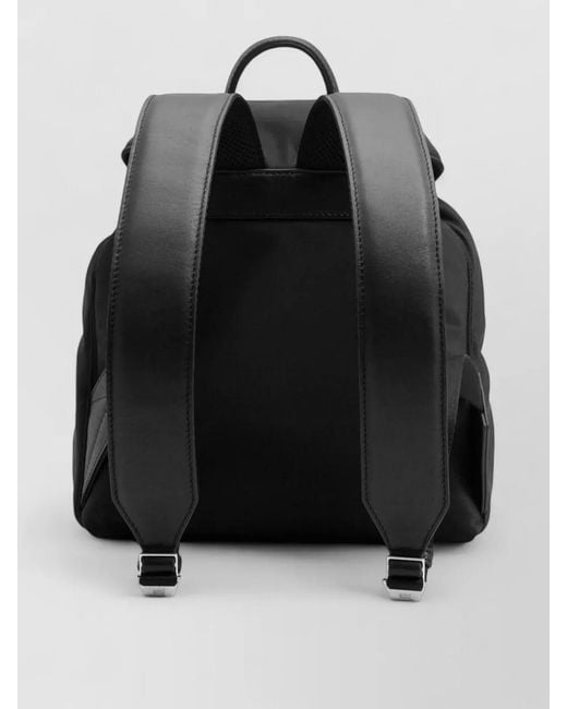 AMI Black Marcel Nylon Backpack Small Size