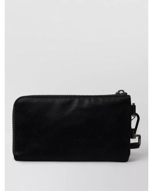Dolce & Gabbana Black Sicily Nylon Belt Bag