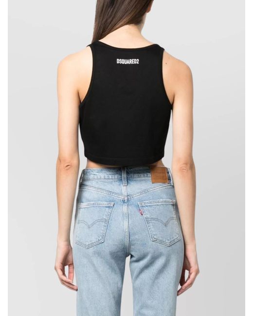 DSquared² Blue Tank Top