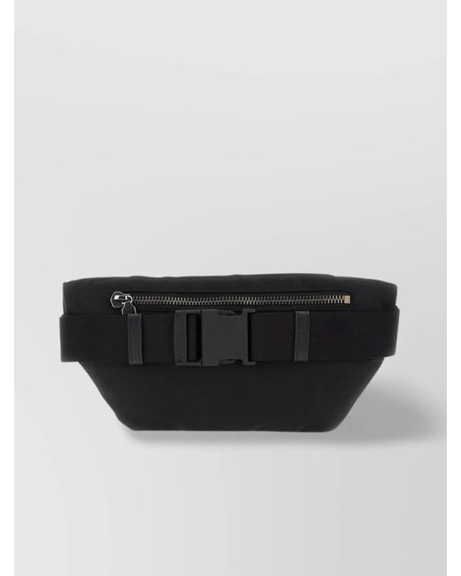 Jimmy Choo Black Nylon Belt Bag for men