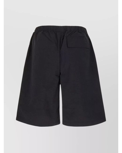 Marcelo Burlon Blue Nylon Bermuda Shorts for men