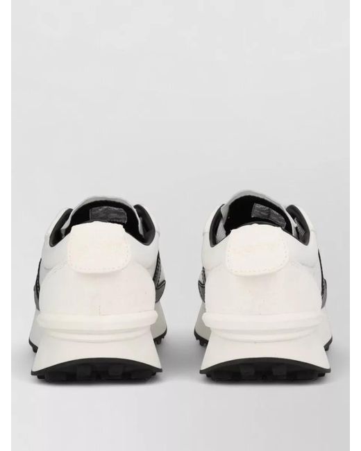 Lanvin Natural Leather Low-Top Sneakers