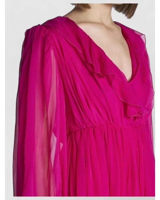 Gucci Pink Silk Maxi Dress