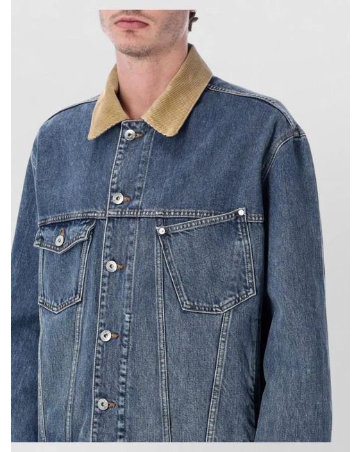 J.W. Anderson Blue Denim Jacket for men