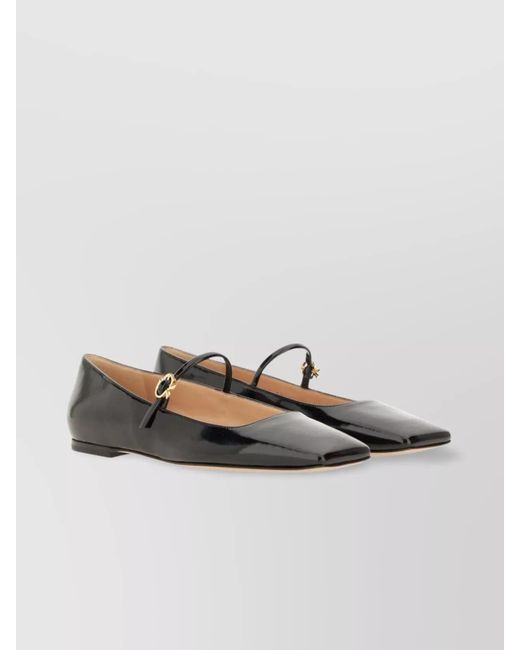 Gianvito Rossi Natural Leather Ballerina Shoes