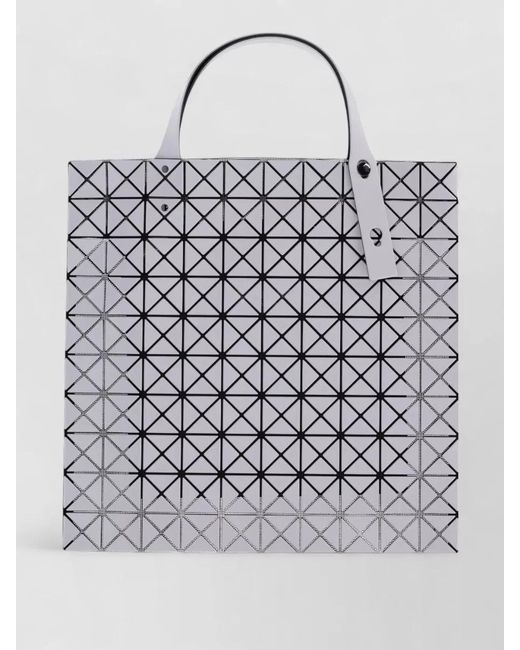 Issey Miyake Gray Shopper Shoulder Bag