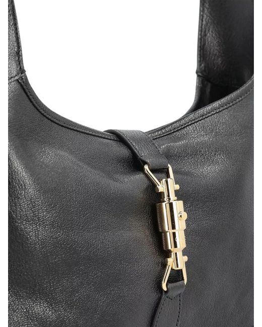 Gucci Black Jackie Shoulder Bag Adjustable Strap Buckle
