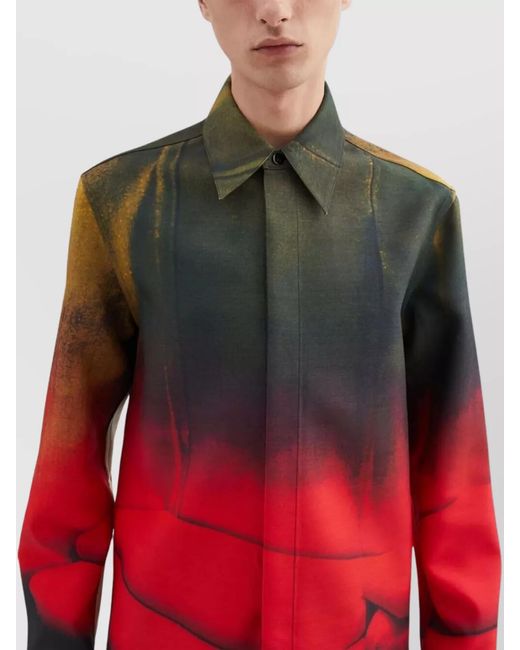 Jil Sander Red Shirt for men