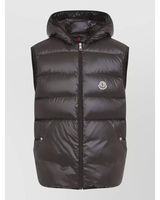 Moncler Brown Shirt Jacket for men
