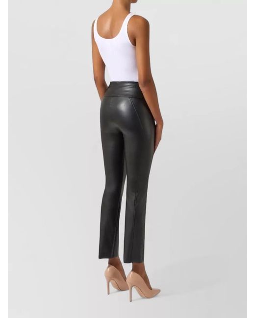 Wolford Gray Edie High Waist Ankle Length Trousers